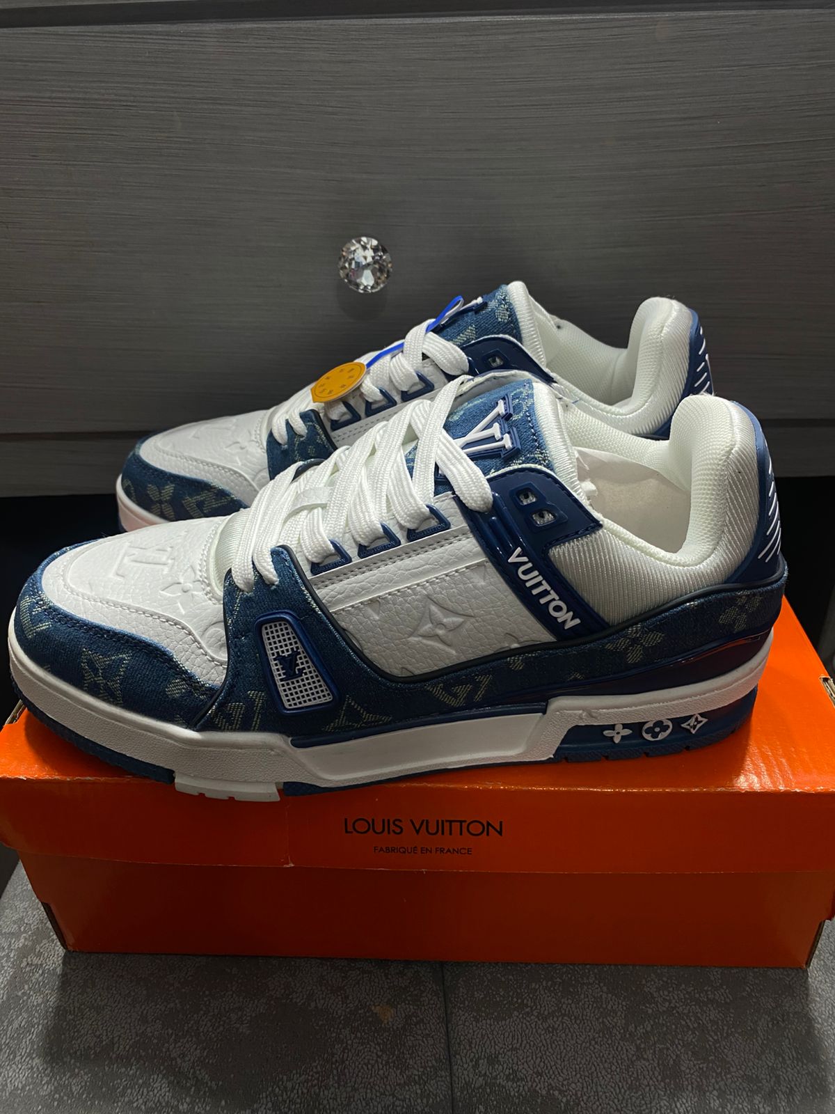 Louis Vuitton Trainer Monogram Denim