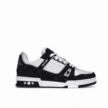 Louis Vuitton Trainer Black and white