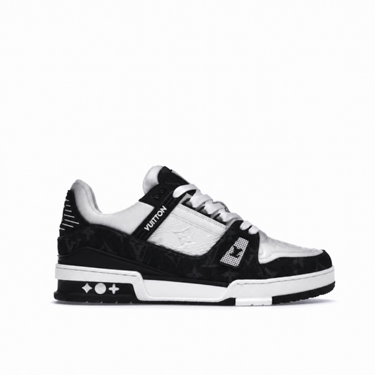 Louis Vuitton Trainer Black and white